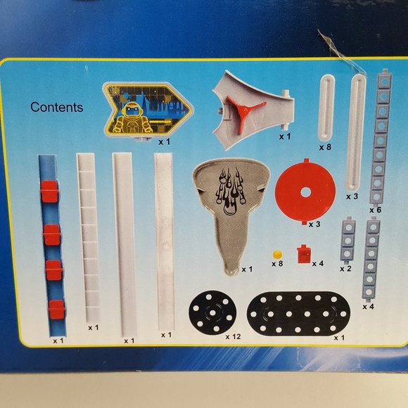 Space Racing Building Toy *Standard Size Marbles Do Not Fit in Toy *READ* - Picture 4 of 14